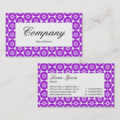 Middenlabel - Star Wheel - Paars Visitekaartje (Voorkant / Achterkant)