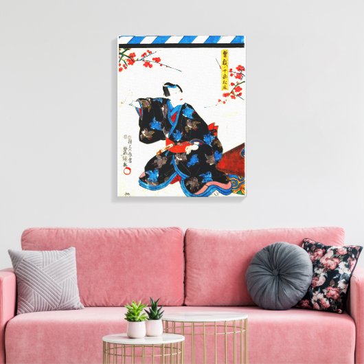 Middenman 1848 canvas afdruk (Insitu (Woonkamer))