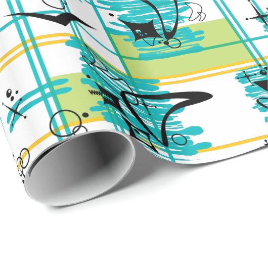 Middenmidden Madras Cadeaupapier (Rol Hoek)