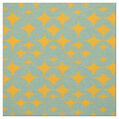 Middenmidden Modern Turquoise Diamond Stof (Swatch)