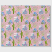 Middenmidden modern woestijnlandschap Alle kleuren Cadeaupapier (Vlak)