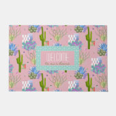 Middenmidden modern woestijnlandschap Alle kleuren Deurmat (Voorkant)