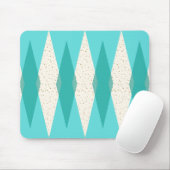 Middenmidden moderne Argyle Mousepad Muismat (Met muis)