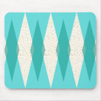 Middenmidden moderne Argyle Mousepad