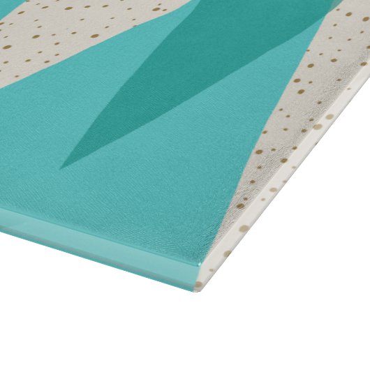 Middenmidden moderne Argyle-snijvlak Snijplank (Hoek)