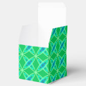 Middenmidden moderne atoomprinter - Jade Green Bedankdoosjes (Geopend)