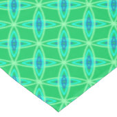 Middenmidden moderne atoomprinter - Jade Green Tafelkleed (Gekanteld)