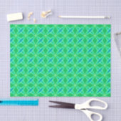 Middenmidden moderne atoomprinter - Jade Green Tissuepapier (Craft)