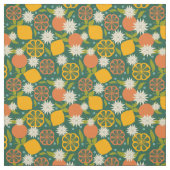 Middenmidden moderne citrusvruchten stof (Swatch)