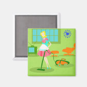 Middenmidden moderne detailhandelaar Magnet (Voorkant / Achterkant)