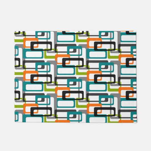 Middenmidden moderne deurmat (Voorkant)