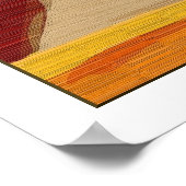 Middenmidden moderne levensruimte poster (Hoek)