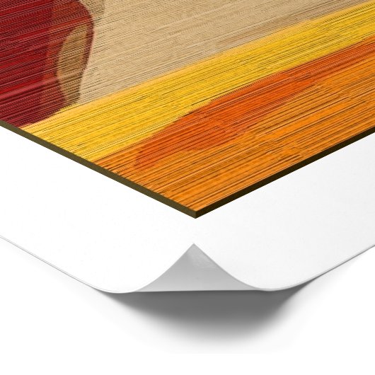 Middenmidden moderne levensruimte poster (Hoek)