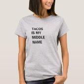 Middennaam Tee Shirt (Voorkant)