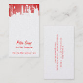 Middennacht New Grey Dient Visitekaartje (Voorkant / Achterkant)