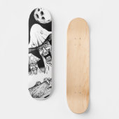 Middennacht Paddenstoelen Persoonlijk Skateboard (Voorkant)