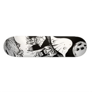 Middennacht Paddenstoelen Persoonlijk Skateboard