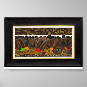 Middenpassage mini-druk 4 x 6 poster