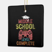Middenschool 2020 Niveau voltooid Keramisch Ornament (Links)