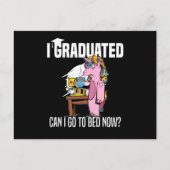 Middenschool Afstuderen Diploma middelbare school Briefkaart (Voorkant)