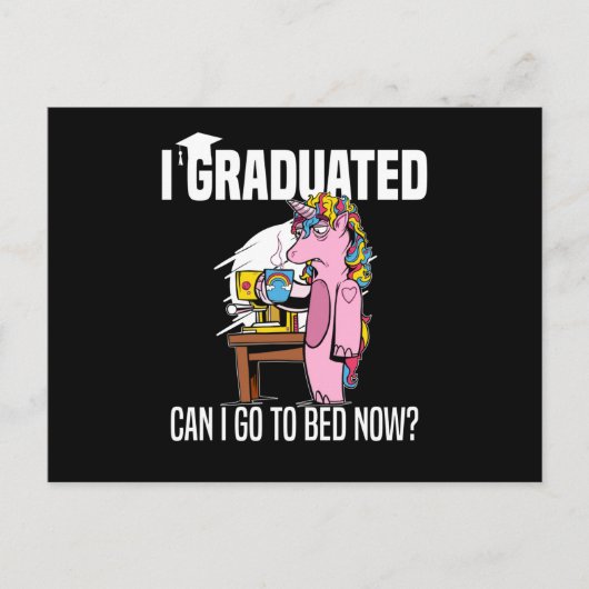 Middenschool Afstuderen Diploma middelbare school Briefkaart (Voorkant)