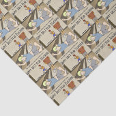 Middenschool - bibliotheekpapier tissuepapier (Detail)