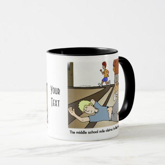 Middenschool - Mok (Voorkant rechts)