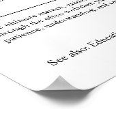 Middenschool Speciaal cadeau voor leraar Poster (Hoek)