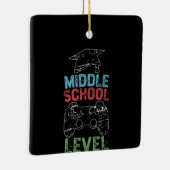 Middenschoolniveau voltooid keramisch ornament (Rechts)