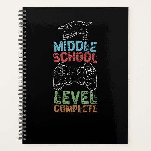 Middenschoolniveau voltooid planner (Voorkant)