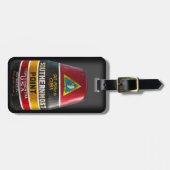 Middenste punt - Westen Bagagelabel (Voorkant horizontaal)