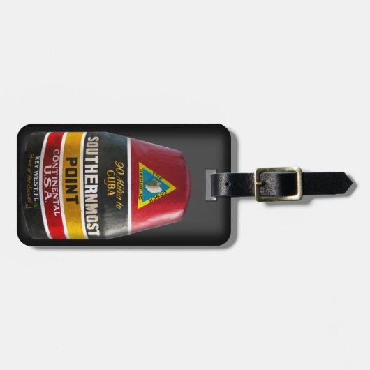 Middenste punt - Westen Bagagelabel (Voorkant horizontaal)