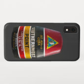 Middenste punt - Westen Case-Mate iPhone Case (Achterkant (horizontaal))