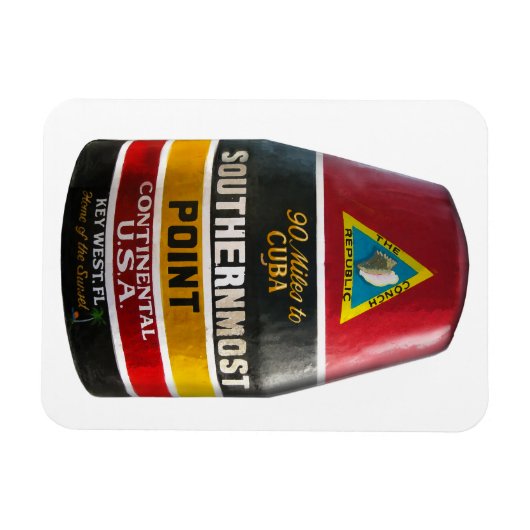 Middenste punt - Westen Magneet (Horizontaal)