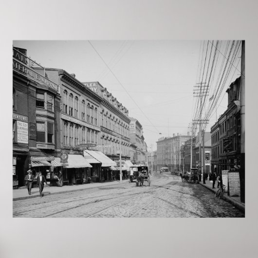 Middenstraat Poster (Voorkant)