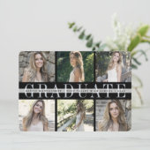 Middenstreep | Uitnodiging voor zes fotografen (Staand voorkant)