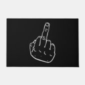 Middenvinger Deurmat (Voorkant)