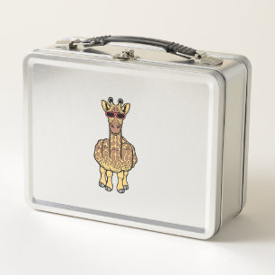 Middenvinger Giraffe Funny Offensive Rude Safari