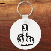 Middenvinger Sleutelhanger (Voorkant)
