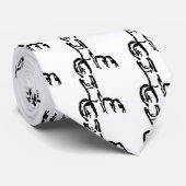 Middenvinger Stropdas (Opgerold)