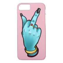 Middenvinger-telefoontas