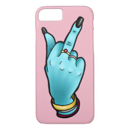 Middenvinger-telefoontas iPhone 8/7 Hoesje