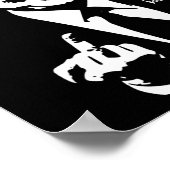 Middenvinger Trump 2024 Verkiezing Amerikaans Poster (Hoek)