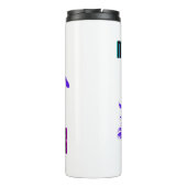 Middenzuster Paarse Pony Thermosbeker (Achterkant)