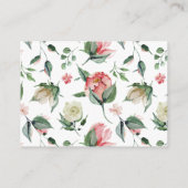 midderbloem baby shower informatiekaartje (Achterkant)