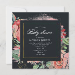 midderbloem floral square Baby shower