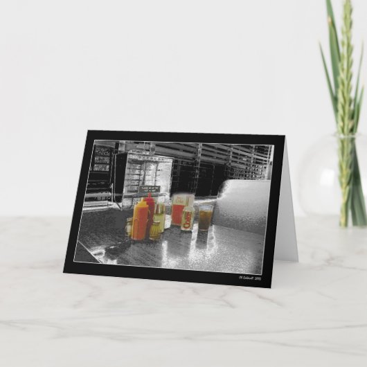 Middernacht bij de Oase Kaart (Voorkant)