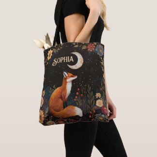 Middernacht Bloeiende Vos Bosland Tote Bag