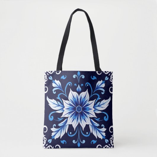 middernacht bloem tote tas (Voorkant)