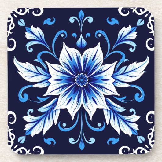 middernacht bloom coaster bier onderzetter (Voorkant)